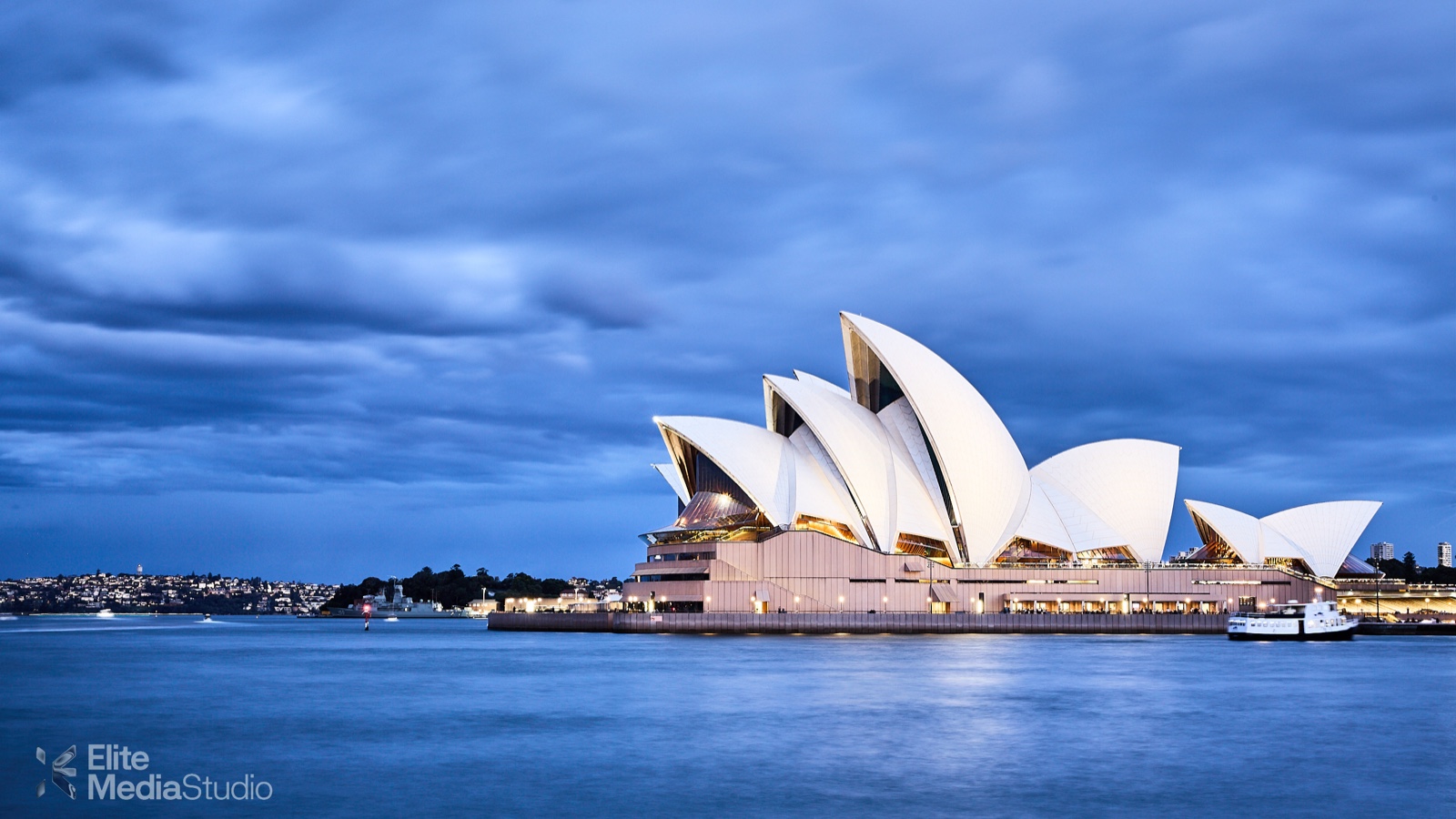 Sydney Opera House at blue hour