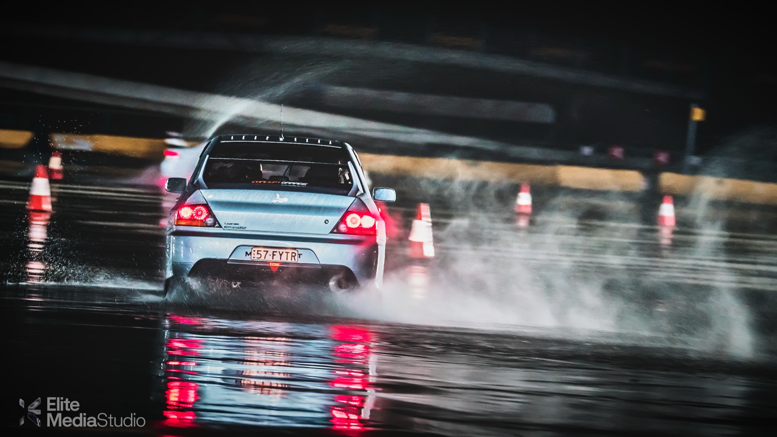 Evo drift at Sideways Saturday, Sydney Motorsport Park